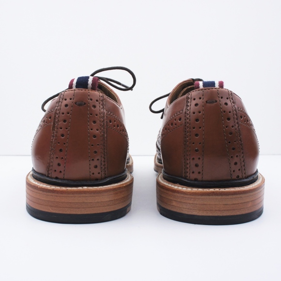 New JCREW Oar Stripe Shortwing Derbys Shoes - Picture 4 of 5